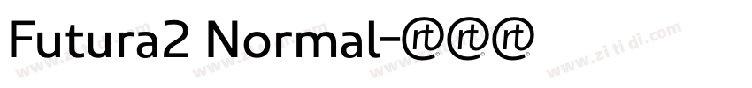Futura2 Normal字体转换 Futura2 Normal字体转换